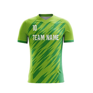 Maillot de football pour hommes - 100% polyester, séchage rapide et respirant, manches courtes, pour entraînement de football et performances en club toute saison - Product Image 4