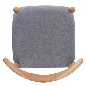 Elegant <b>Mid</b> <b>Century</b> <b>Modern</b> <b>Dining</b> <b>Chair</b> Wood Polyester Upholstered Commercial Grade Stable Home Furniture Villa Apartment Hotel - Product Image 4