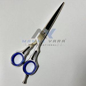 Ciseaux de coupe de cheveux de barbier 440c ciseaux de coiffure en acier inoxydable coupe cisailles amincissantes outil de coiffure de salon de coiffure - Product Image 5