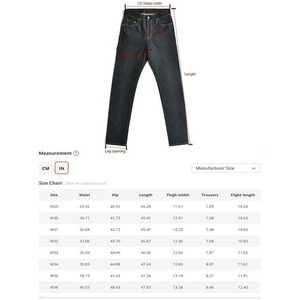 Men's Winter Summer Solid Breathable 100% Cotton Button Casual Lightweight Unsanforized Raw Selvedge Denim Mid <b>Waist</b> Vintage - Product Image 6