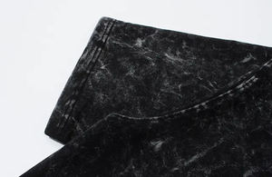 Custom Men's Acid Wash T-Shirts 100% Cotton Breathable Quick Dry Eco-Friendly Regular Fit Lightweight <b>Knitted</b> Solid Anti-UV - Product Image 4