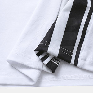 Nouveau style haut de gamme, T-shirts pour hommes légers, amples et respirants en Spandex/Coton, faible MOQ, couleur unie, couleurs personnalisées, logo OEM - Product Image 5