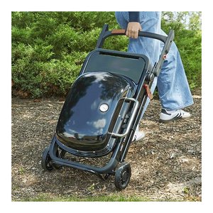 Barbecue pliant compact noir 1501750 au GPL avec gril pour voyageurs et camping - Product Image 2