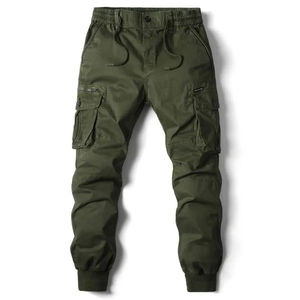 Premium Quality Casual Cargo <b>Trousers</b> <b>for</b> <b>Men</b> Durable Workwear Multiple Pockets Quick Dry Breathable Canvas Full-Length Design - Product Image 6