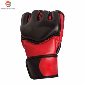 Gants de boxe MMA en cuir PU personnalisés – Gants d'entraînement professionnels de haute qualité - Product Image 2