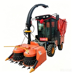 High Efficiency Self Propelled Silage <b>Harvester</b> Chopper – 4 Row <b>Corn</b> Forage Cutter Machine for Dairy Farm - Product Image 2