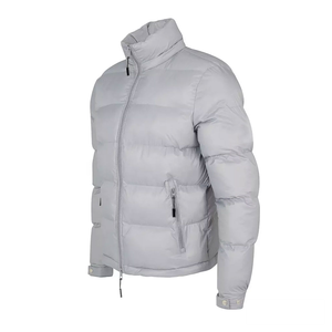 Nuevo diseño de chaqueta acolchada de color personalizado para adultos hombres con diseño personalizado elegante logotipo personalizado chaquetas acolchadas para hombres de manga larga - Product Image 2