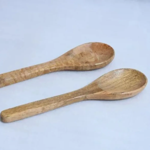 Couverts en bois écologiques fourchette cuillère couteau vaisselle meilleure qualité biodégradable serveur de salade de haute qualité 3 pièces ensembles - Product Image 5