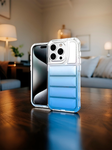 360 completamente protettivo per IPhone 11Pro 14 Plus 13 Pro Max Case in stile dissipazione del calore materiale acrilico in nero blu rosa - Product Image 6
