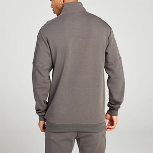 Sweat-shirt à col rond en polaire épais pour homme, pull lourd, décontracté, streetwear, coupe confortable, haut chaud d'hiver - Product Image 5