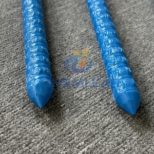 Estaca de refuerzo de fibra de vidrio de 3/4 "24", Estaca de forma de hormigón GFRP para formación de cimientos - Product Image 2