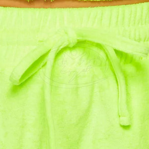 ชุดเสื้อผ้าแบบมีฮู้ดและกางเกงขาสั้นของผู้หญิงทำจากผ้าฝ้ายโพลีเอสเตอร์ผ้าแคนวาสสุดสบาย - Product Image 5