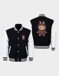 Équipe scolaire de vestes d'université de laine brodée en vrac et vestes de marque d'entreprise avec le redressement rapide - Product Image 4