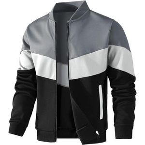Meilleures ventes Vestes de mode pour hommes Tissu de haute qualité Motif solide Fermeture à glissière sur le devant Disponible dans toutes les tailles pour l'hiver - Product Image 2