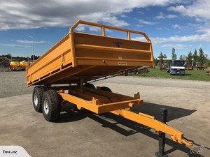 Remolque basculante hidráulico para tractor agrícola para tractores/remolque volquete de 2 ruedas - Product Image 6