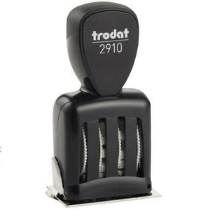 Tampon dateur Trodat Classic 2910/C9 54 x 30 mm en métal/plastique avec mois en lettres - Product Image 3
