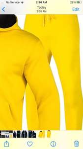 ชุดวอร์มผู้ชายขายดี ระบายอากาศได้ดี มีฮู้ด สีพื้น น้ำหนักเบา เหมาะสำหรับใส่ในฤดูหนาว สไตล์สตรีทแวร์ ผ้าฝ้าย 100% คุณภาพพรีเมียม - Product Image 3