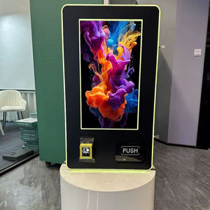 Máquina Expendedora de Pared con Pantalla Táctil de 21.5 Pulgadas, Máquina Expendedora Inteligente de Autoservicio con Lector de Tarjetas de Identificación Digital, Verificación de Edad - Product Image 1