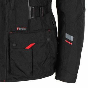 Giacca da Moto Bering Darko per Donna, Antivento, Traspirante, Impermeabile, Abbigliamento Sportivo con Logo Personalizzato, Tecniche di Stampa per Corse in Moto - Product Image 4