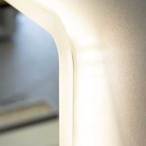 Integrated <b>LED</b> <b>Lighting</b> 100x70 Sandblasted Edge <b>Mirror</b> - Product Image 4