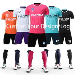 Camiseta de fútbol de adulto para hombre con impresión Digital personalizada 2025 uniforme 100% poliéster antibacteriano de secado rápido transpirable - Product Image 3