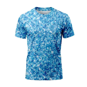 Camisetas para hombre de la mejor calidad Poliéster transpirable/Algodón Sublimación informal Impreso Servicio OEM Tejido de punto cómodo - Product Image 6