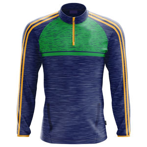 Gaa Gaelic Hurling 1/4 Half Zip Tops All Sizes Ireland <b>Jerseys</b> High Quality Gaa Half ZipLong Sleeve Gaa Half Zip TopsCustom Logo - Product Image 6