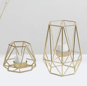 Unique iron tabletop votive <b>holder</b> indoor & outdoor <b>tealight</b> candle <b>holder</b> for home hotel office wedding party decoration - Product Image 1