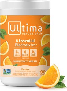 Ultima Replenisher – Mélange de poudre de boisson électrolytique quotidienne – Sans sucre – Orange, 90 portions - Product Image 4