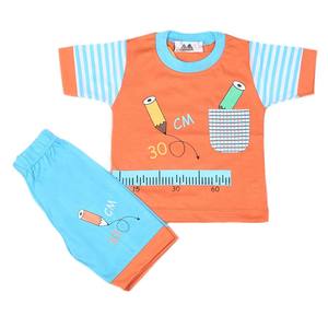 Traje de Manga Corta para Niño 4542 - Color Durazno - Product Image 4