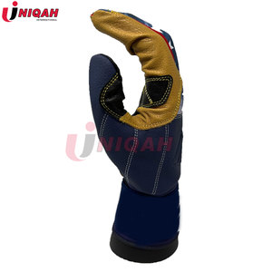 Conception personnalisable de haute qualité adulte Softball Baseball gants de frappe en cuir de qualité supérieure longues poignets élastiques Top Choice UNIQAH - Product Image 4
