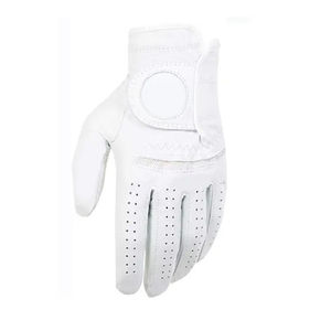 Gants de golf pour hommes/femmes gauchers en cuir de mouton respirant doux de qualité supérieure avec logo personnalisé - Product Image 5