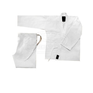 Uniforme de karaté pour hommes de haute qualité, léger, 100% coton, séchage rapide, personnalisable, vêtements d'arts martiaux, best-seller 2025 - Product Image 4