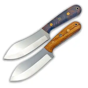 Gocen Makas Best Price Outdoor Folding Stainless Steel Ergonomic Olive or Walnut Handle Mosaic Pin Knife ok2035