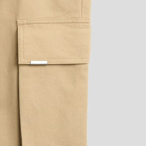 กางเกงคาร์โก้ของผู้ชายผู้หญิงออกแบบได้ตามต้องการน้ำหนักเบาผ้าใบดีไซน์มีหลายกระเป๋าเพื่อความสบายมีสไตล์สำหรับสวมใส่ทำงานกลางแจ้ง - Product Image 3