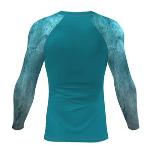 Manufacturer's Sublimation Breathable Long Sleeve Rash Guard Sportswear Polyester Digital Printing Blank <b>Shirt</b> for <b>Outdoor</b> Use - Product Image 2