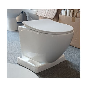 Toilette Bowl Wc Suspender Moderno Montaje colgante Armario <span class=keywords><strong>de</strong></span> agua Sin montura <span class=keywords><strong>Flotante</strong></span> Cerámica <span class=keywords><strong>Inodoro</strong></span> colgado en la <span class=keywords><strong>pared</strong></span> - Product Image 1