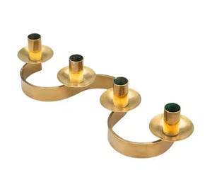 Atractivo portavelas antiguo para el hogar para sala de estar, comedor, decoración, soporte para velas en venta al por mayor, soporte para velas de hierro y Metal - Product Image 1