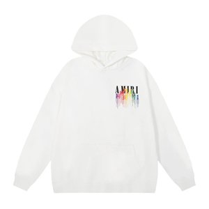 Sudadera con Capucha de Algodón para Hombre de la Famosa Marca Amiri, Ropa de Calle de Alta Calidad, Chándal Pesado con Estampado Inflado para Primavera - Product Image 2