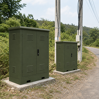 Armoire de distribution intégrée extérieure 400V 690V JP, appareillage de commutation basse tension monté sur poteau, armoire en acier inoxydable IEC 61439 pour réseaux intelligents