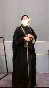 Abaya Eliza Robe Kaftan Ethnique en Polyester sans couture et respirante pour adultes Taille unique pour la prière - Product Image 5