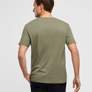 Camiseta de algodón para adultos Camiseta en blanco Logotipo personalizado Camisetas transpirables - Product Image 4