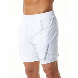 New Arrived 2025 Summer Lightweight Linen POLYESTER / NYLON Casual Shorts Custom Print Wholesale Athletic Double <b>Layer</b> Shorts - Product Image 5