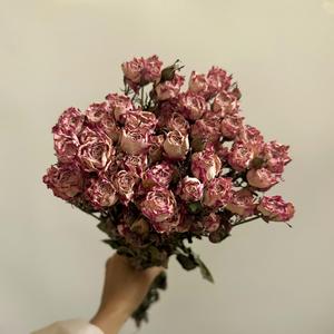 Flores de Rosa Secas Reales, Ramo Natural de Varias Cabezas para Regalo del Día de San Valentín, Decoración de Bodas, Adorno para el Hogar, Manualidades - Product Image 6