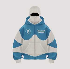 Ensemble de survêtement unisexe personnalisé, sweat-shirt et pantalon de survêtement, tenue deux pièces, streetwear, mode décontractée, vêtements de sport, vente en gros - Product Image 2