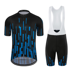 Ropa de rendimiento de ciclismo para hombres y mujeres, camisetas personalizadas, pantalones cortos y baberos, ligeros, transpirables y elegantes - Product Image 1