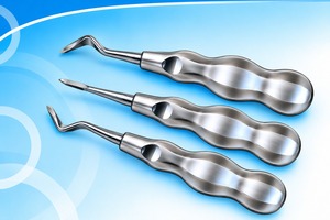 Elevador de Extracción Dental Manual, Elevador Luxador de Ángulo Recto, Instrumento Quirúrgico Dental de Acero Inoxidable - Product Image 3