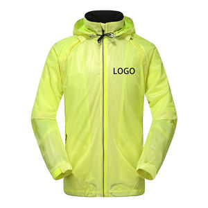 2025 logo personnalisé extérieur imperméable léger cyclisme équitation randonnée course livraison de nourriture hommes coupe-vent veste de pluie - Product Image 1