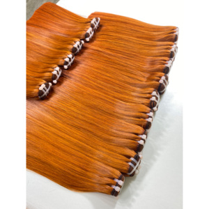 Vierge bonestraight Hot-Trending Extensions de cheveux Remy vietnamiens personnalisables Faisceaux de trame Perruque Toupet dans des couleurs et des longueurs chaudes - Product Image 2