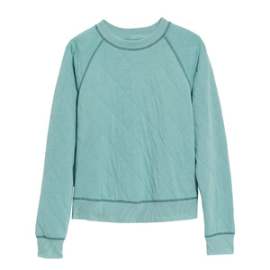 Prix usine 100% coton sweats à capuche à manches longues pour femmes chandails d'hiver unis personnalisés - Product Image 1